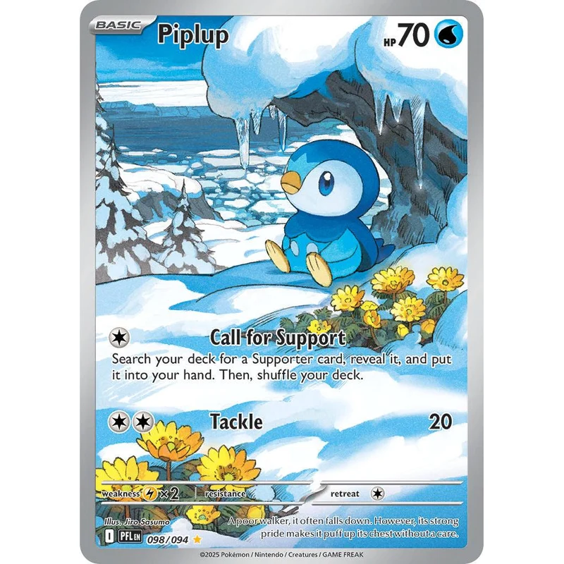 Piplup Phantasmal Flames