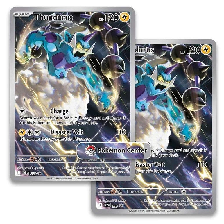 Center Stamped Thundurus